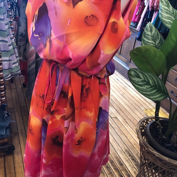 Gorgeous chiffon summer dress - Picture 6 of 8